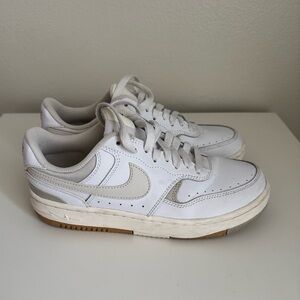 Nike women’s white and gray sneakers